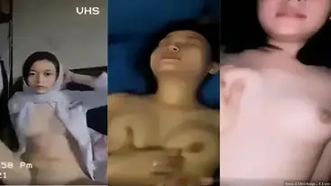 Adik cewek baru gede teriak nikmat pas digasak